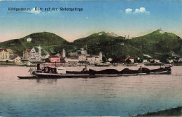 ALLEMAGNE - Konigswinter - Blidt Auf Das Slebengebirge - Vue D'ensemble - Bateau - La Mer - La Ville - Carte Postale - Koenigswinter