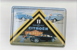 La Traction  Citroen Plaque Metal 21x15 - Other & Unclassified