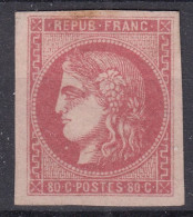 TIMBRE FRANCE BORDEAUX N° 49 NEUF * GOMME AVEC CHARNIERE - TB MARGES - COTE 725 € - A VOIR - 1870 Emisión De Bordeaux