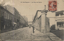 X117922 HAUTS DE SEINE COURBEVOIE LA RUE DE PARIS - Courbevoie