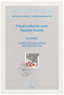 CROATIA First Day Panes 389 - Stamp's Day