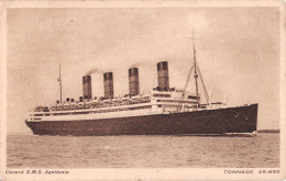 R333291 Cunard R. M. S. Aquitania. Hotel Victoria Bodega And Grill. Marine Parad - World