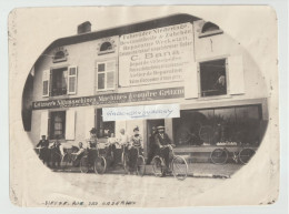 PHOTO - 57 - DIEUZE (Moselle) - MAISON C. BANA  Rue Des Casernes - COMMERCE De CYCLES Et MACHINES à COUDRE  Dépôt De Vél - Lugares