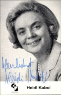 CPA Schauspielerin Heidi Kabel, Portrait, Autogramm - Schauspieler