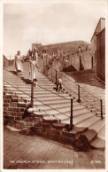 R334793 199. Church Steps. Whitby. G. 1316. Valentines. RP. 1939 - World
