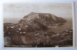 ITALIE - CAMPANIA - NAPOLI - CAPRI - Panorama E Monte Solaro - 1936 - Napoli