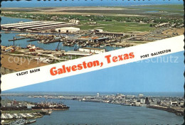72479620 Galveston_Texas Yacht Basin Port Aerial View - Otros & Sin Clasificación