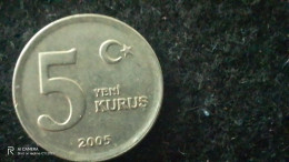 TÜRKİYE-2005--       -5      KURUŞ            VF - Turchia