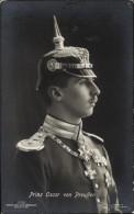 CPA Oskar Prince Von Preußen, Portrait In Uniform, Orden - Familles Royales
