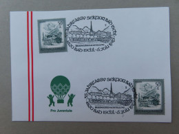 Österreich Pro Juventute - Mit Sonderstempel 6. Juli 1985 Bad Ischl, 35 Jahre ABSV Sektion Bad Ischl (Nr.1609) - Other & Unclassified