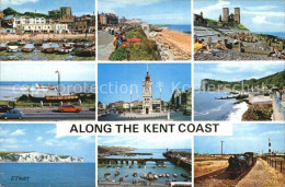 72461720 Kent The Harbour Viking Ship White Cliffs Dover Palm Bay Cliftonville C - Autres & Non Classés