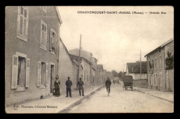 55 - CHAUVONCOURT-ST-MIHIEL - GRANDE RUE - EDITEUR DAMANCE - Andere & Zonder Classificatie