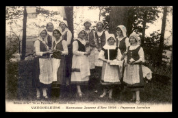 55 - VAUCOULEURS - KERMESSE JEANNE D'ARC 1926 - PAYSANNES LORRAINES - EDITION DE LA VIE AU PATRONAGE - Autres & Non Classés