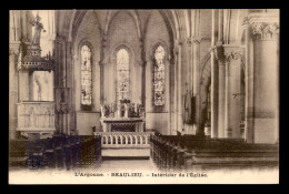 55 - BEAULIEU - INTERIEUR DE L'EGLISE - EDITEUR P. MICHEL - Autres & Non Classés