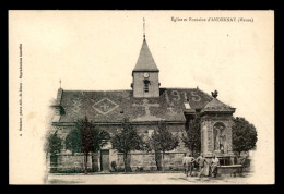 55 - ANDERNAY - EGLISE ET FONTAINE - EDITEUR HUMBERT - Andere & Zonder Classificatie