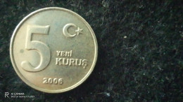 TÜRKİYE-2006--       -5      KURUŞ            VF - Turquie