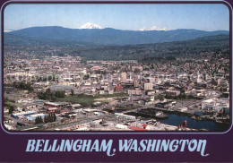 72459949 Bellingham_Washington City Mit Mt Baker Fliegeraufnahme - Altri & Non Classificati