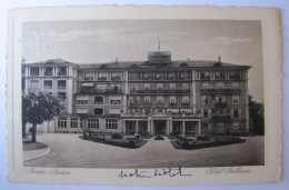 ALLEMAGNE - BADE-WURTEMBERG - BADEN-BADEN - Hotel Bellevue - 1938 - Baden-Baden