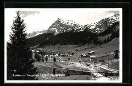 AK Gargellen /Vorarlberg, Ortspartie Mit Bergen  - Altri & Non Classificati