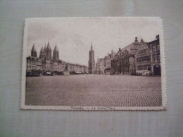 Carte Postale Ancienne 1936 TOURNAY La Grand'place - Doornik