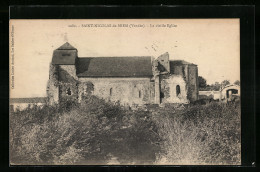 CPA Saint Nicolas-de-Brem, La Vieille Eglise  - Otros & Sin Clasificación