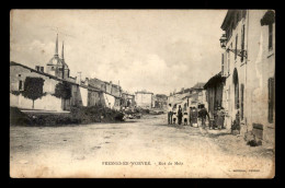 55 - FRESNES-EN-WOEVRE - RUE DE METZ - EDITEUR MARCHAL - Autres & Non Classés