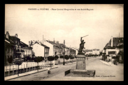 55 - FRESNES-EN-WOEVRE - PLACE DU GENERAL MARGUERITTE ET RUE ANDRE MAGINOT - EDITEUR G. ROSER - Sonstige & Ohne Zuordnung