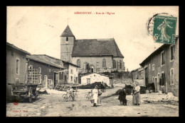 55 - GENICOURT - RUE DE L'EGLISE - EDITEUR NOEL - Other & Unclassified