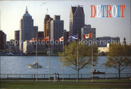 72453588 Detroit_Michigan View Of The Eastern Shore Of Detroit Shows Dieppe Park - Otros & Sin Clasificación