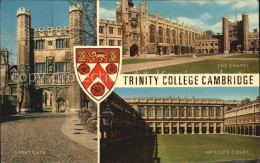 72452948 Cambridge Cambridgeshire Trinity College Great Gate Chapel Nevile's Cou - Autres & Non Classés