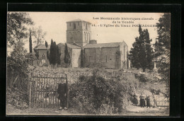 CPA Pouzauges, L`Eglise  - Pouzauges