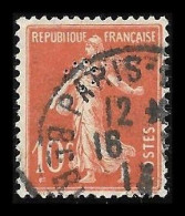 1 04	13	07	N°	138	Perforé	-	C 2	-	CREDIT LYONNAIS - Used Stamps