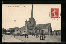 CPA St-Jean-de-Monts, L`Église  - Saint Jean De Monts