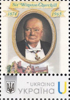 Ukraine 2023, England History, Politician, Writer Winston Churchill, Art, 1v - Ukraine