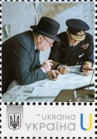 Ukraine 2023, England History, Politician, Writer Winston Churchill, Art, 1v - Oekraïne