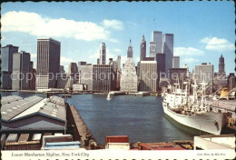 72444673 Manhattan_New_York Lower Manhattan Skyline Twin Towers World Trade Cent - Altri & Non Classificati