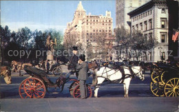 72444415 New_York_City Carriages On 59th Street Pferdekutschen - Altri & Non Classificati