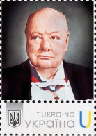 Ukraine 2023, England History, Politician, Writer Winston Churchill, Art, 1v - Ucrania