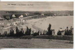 Carte Postale Ancienne Morgat - Vue Générale. Les Plages - Morgat