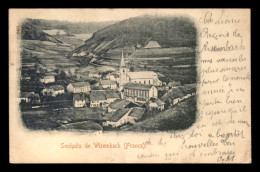 88 - WISEMBACH - SOUHAITS - VUE GENERALE - CACHET AU VERSO HOTEL DU CHATEAU DE FAITE PFISTER - Autres & Non Classés