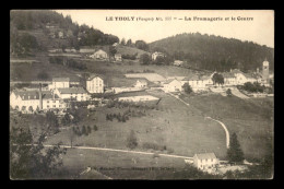 88 - LE THOLY - LA FROMAGERIE ET LE CENTRE - CARTE AFFRANCHIE ET OBLITEREE POUR LA TCHECOSLOVAQUIE - Sonstige & Ohne Zuordnung