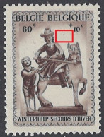 BELGIQUE - 1941 - MNH/***- LUXE - ACCENT A DROITE DE LA TETE - COB 586 LV11 - Lot 26025 - 1931-1960