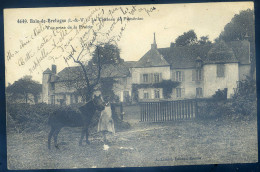 Cpa Du 35 Bain De Bretagne -- Le Château De Poméniac -- Vue Prise De La Prairie  STEP156 - Other & Unclassified