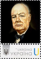 Ukraine 2022, England History, Politician, Writer Winston Churchill, Art, 1v - Ucraina