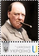 Ukraine 2022, England History, Politician, Writer Winston Churchill, Art, 1v - Ukraine