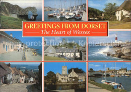 72437396 Wessex Dorset Schloss Bootshafen Leuchtturm Ortsansichten Wessex - Autres & Non Classés