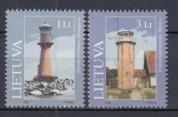 LITHUANIA 2003 Lighthouses MNH(**) Mi 814-815 #Lt1014 - Litauen