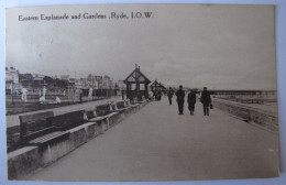 ROYAUME-UNI - ANGLETERRE - ISLE OF WIGHT - RYDE - Esatern Esplanade And Gardens - 1921 - Other & Unclassified