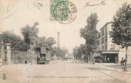 D9232 Aubervilliers Avenue De La République - Aubervilliers