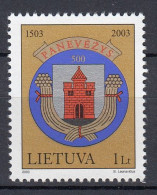 LITHUANIA 2003 Coat Of Arms MNH(**) Mi 828 #Lt1017 - Lituanie